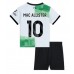 Liverpool Alexis Mac Allister #10 Dětské Oblečení Venkovní Dres 2023-24 Krátkým Rukávem (+ trenýrky)
